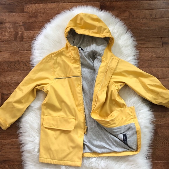 Lands' End Other - Kid's Lands End Yellow Hooded Rain coat